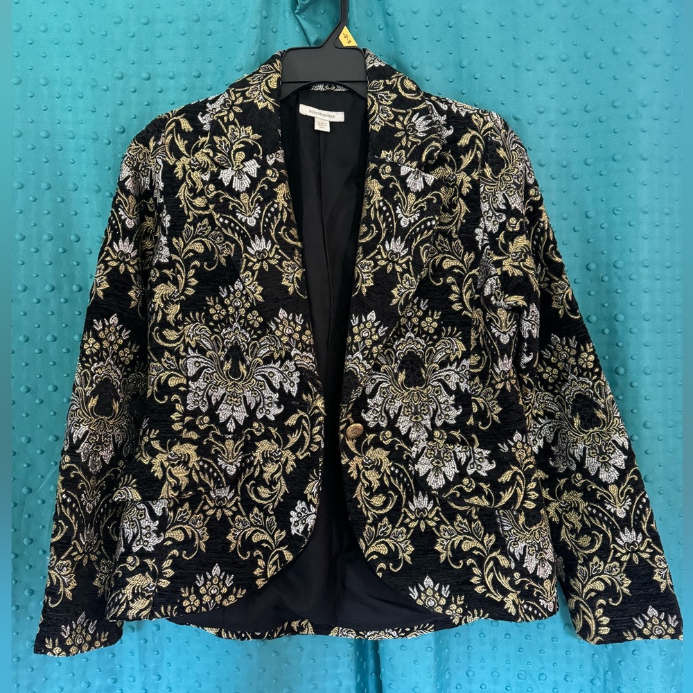 Women’s Boston Proper Embroidered Blazer 8